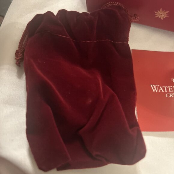 Waterford Led Crystal Angel 2015 Collection W/enhancer 4” Figurine Original Tags - Picture 5 of 15